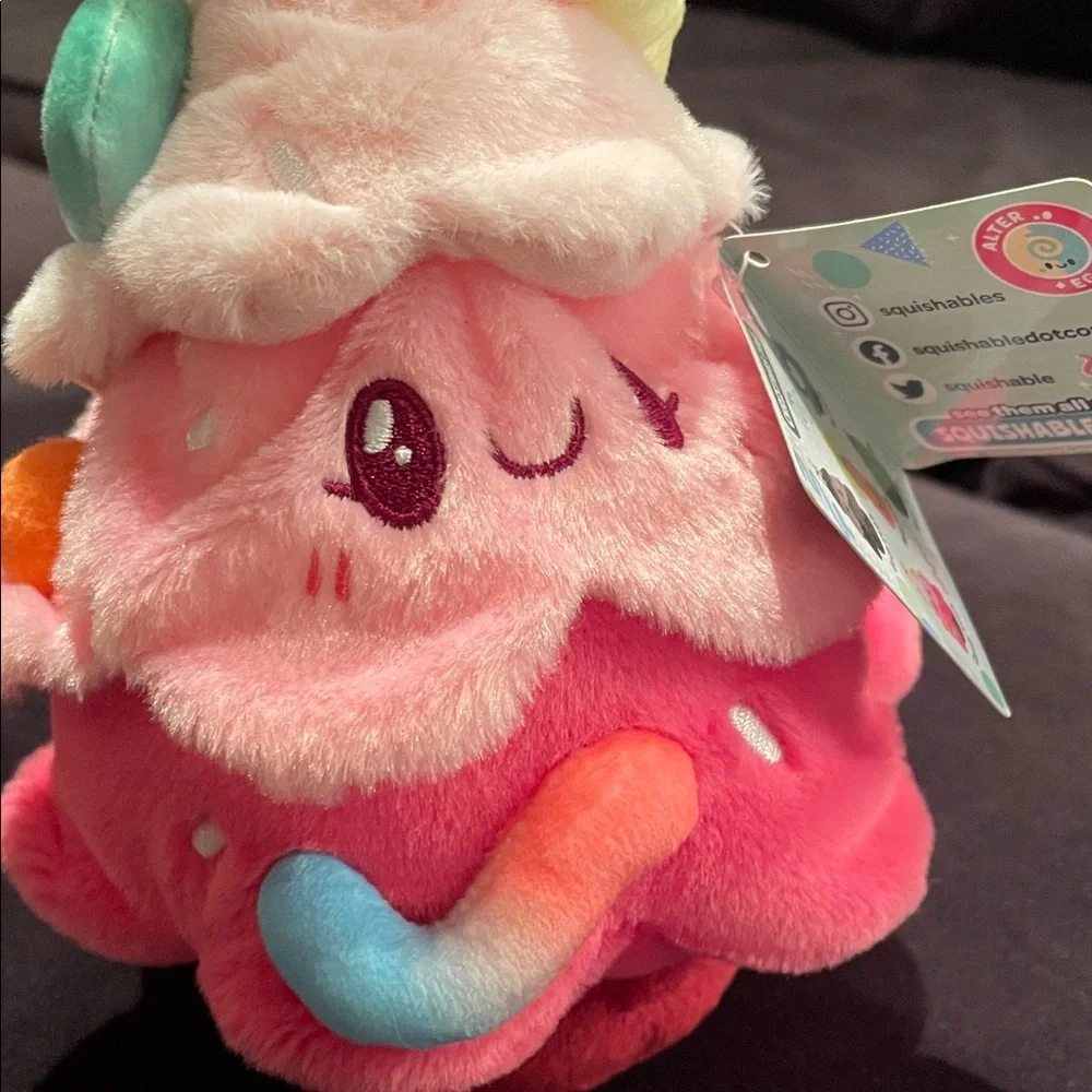 Squishable Alter Egos Series 3 Candy Tree plush toy.  -Pink